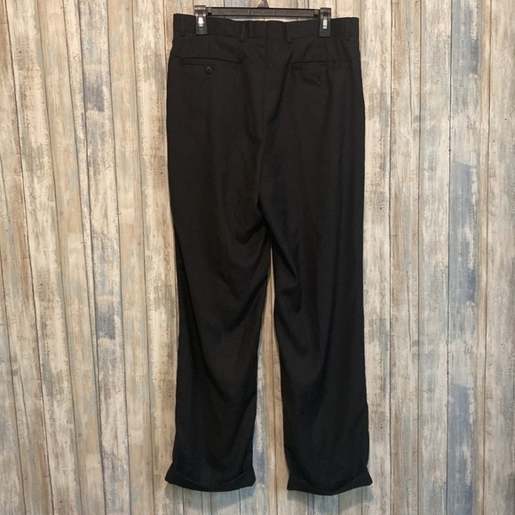 Louis Raphael Tailored Black Dress pants | Size 33x30 - Picture 8 of 11